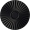 Ekena Millwork Shakuras Ceiling Medallion (For Canopies up to 5"), Hand-Painted Steel Gray, 19 3/4"OD x 1 3/8"P CM20SHSGS - alternate 1
